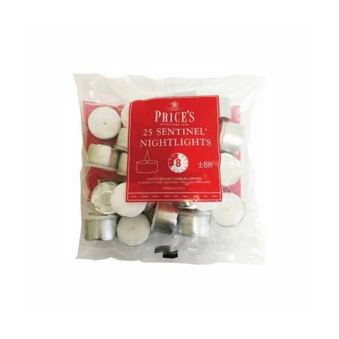 Price's Candles - Sentinel Nightlights x25